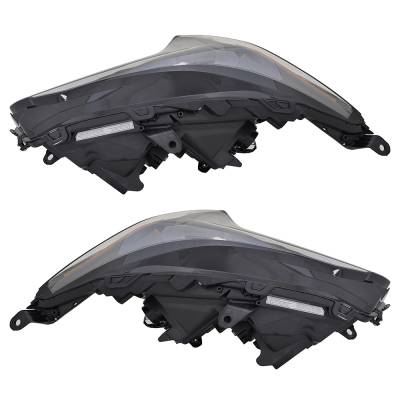 Rareelectrical - New Pair Of Headlights Compatible With Lexus Nx300 Base Sport Utility 2018 2019 2020 2021 By Part - Image 2