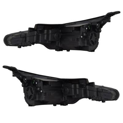 Rareelectrical - New Pair Of Headlights Compatible With Hyundai Elantra Sel Sedan 2019 2020 By Part Numbers Hy2503239 - Image 2