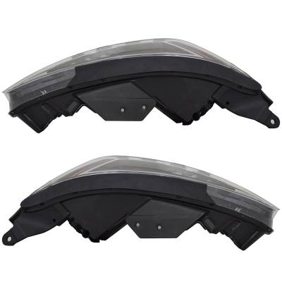 Rareelectrical - New Pair Of Headlights Compatible With Hyundai Elantra Sel Sedan 2019 2020 By Part Numbers Hy2503239 - Image 5