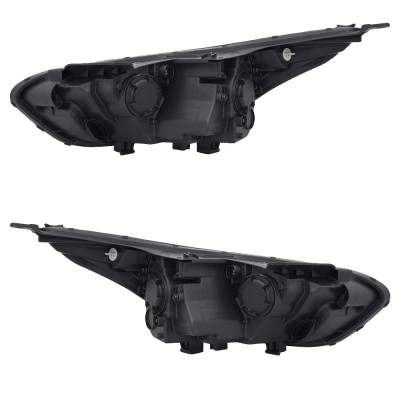 Rareelectrical - New Pair Of Headlights Compatible With Kia Forte Fe Sedan 2019 2020 2021 By Part Numbers Ki2503230 - Image 2