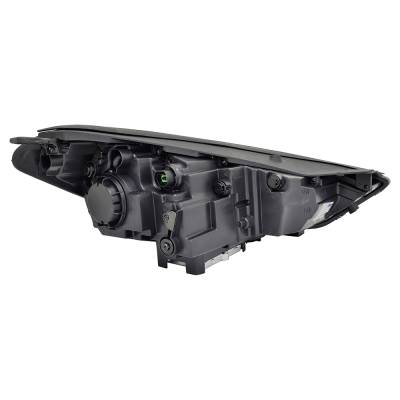 Rareelectrical - New Left Side Headlights Compatible With Hyundai Tucson Limited Led Bulb High Low Bea Clear Lens - Image 3