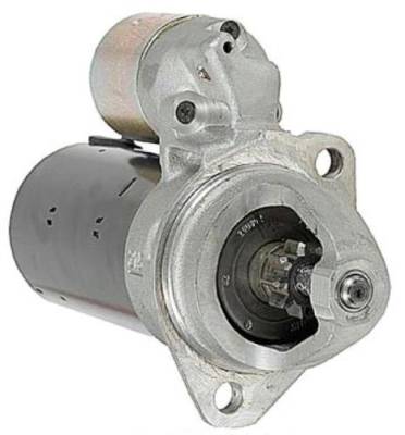 New 12V 9T Cw Starter Motor Compatible With Bomag Compactor Bpr50/52D- 3 0986018080 0001109043
