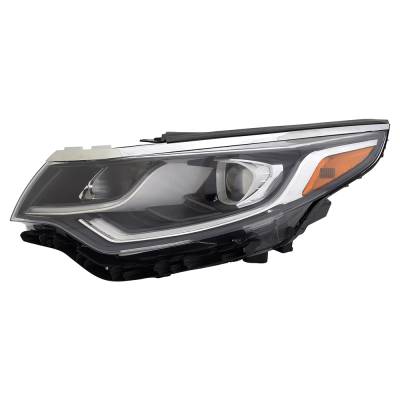 Rareelectrical - New Left Side Headlights Compatible With Kia Optima Ex Sedan 2019 2020 By Part Numbers Ki2503232 - Image 3