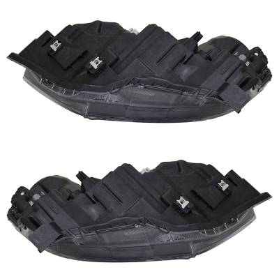 Rareelectrical - New Pair Of Headlights Compatible With Honda Civic Touring Sedan 2019 2021 By Part Numbers Ho2503195 - Image 2