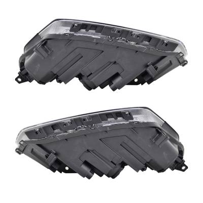 Rareelectrical - New Pair Of Headlights Compatible With Hyundai Ioniq Hybrid Limited Hatchback 1.6L 2017 2018 2019 By - Image 3