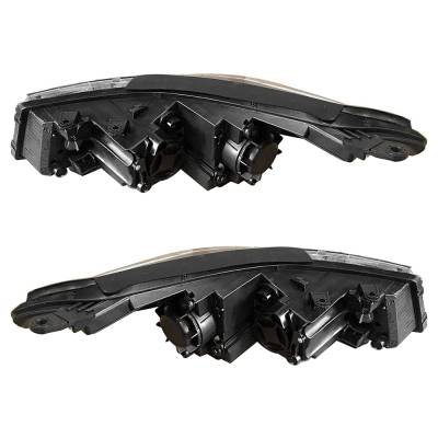 Rareelectrical - New Pair Of Halogen Headlights Compatible With Kia Sedona L Lx Ex Mini Passenger Van 2019 2020 By - Image 2