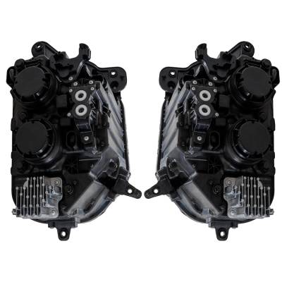 Rareelectrical - New Pair Of Headlights Compatible With Hyundai Palisade Preferred Sport Utility 3.8L 2020 By Part - Image 2