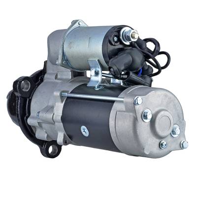 Rareelectrical - New Starter Motor Compatible With Komatsu Wa470 Wheel Loader S6d125 Diesel 1985-2001 Wa450 Wf450t-1 - Image 2