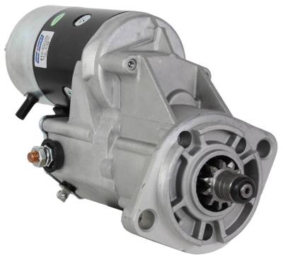 Rareelectrical - 12 Volt Starter Motor Compatible With 1991-2005 Komatsu Fd20 Forklift 4D95s Diesel Dry Clutch - Image 6