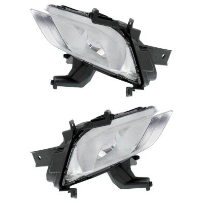 Rareelectrical - New Pair Of Daytime Running Lights Compatible With Kia Forte5 Forte 1.8L 2.0L 2014 2015 2016 By Part - Image 5