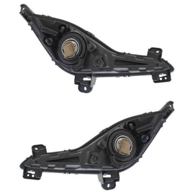 Rareelectrical - New Pair Of Daytime Running Lights Compatible With Hyundai Elantra Gt 2013 2014 2015 2016 2017 By - Image 5