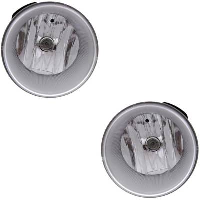 New Pair Of Daytime Running Lights Compatible With Dodge Durango 3.6L 5.7L 2011 2012 2013 By Part