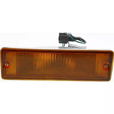 Rareelectrical - New Front Left Parking Lights Compatible With Nissan D21 Base E Se Xe Extended Standard Cab Pickup - Image 2