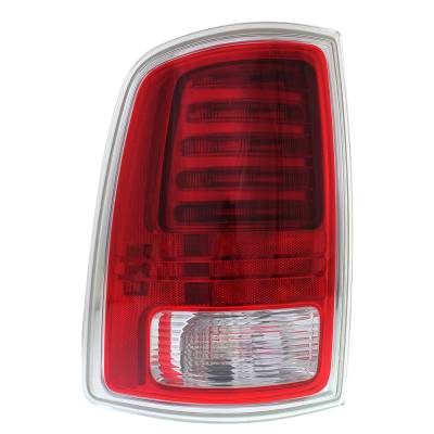 Rareelectrical - New Left Tail Lights Compatible With Ram 1500 2500 Sxt Tradesman Big Horn Hemi Sport Cab Pickup 2013 - Image 8