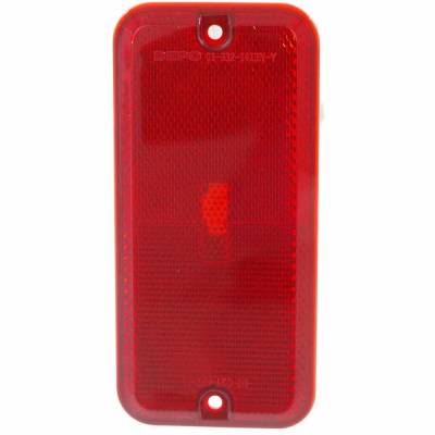 Rareelectrical - Halogen Rear Side Marker Light Assembly Right Left Compatible With 1985-1996 Gmc G1500 G2500 G3500 - Image 2