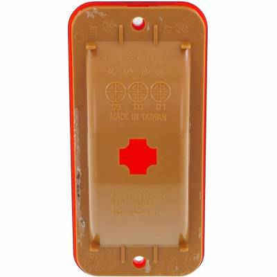 Rareelectrical - Halogen Rear Side Marker Light Assembly Right Left Compatible With 1985-1996 Gmc G1500 G2500 G3500 - Image 3