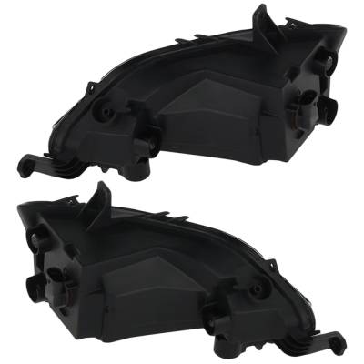 Rareelectrical - New Pair Of Fog Lights Compatible With Volkswagen Golf S Se Tsi Hatchback 4-Door 2018-2021 By Part - Image 6