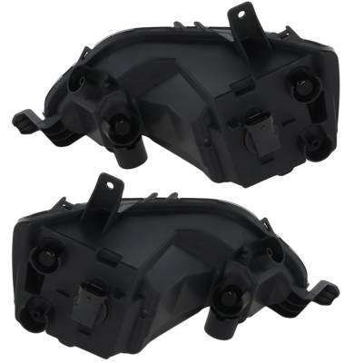 Rareelectrical - New Pair Of Fog Lights Compatible With Volkswagen Golf Sportwagen Jetta S Se Sel Tsi R-Line Premium - Image 2