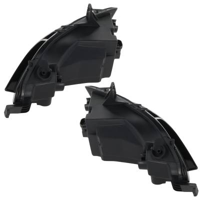 Rareelectrical - New Pair Of Fog Lights Compatible With Volkswagen Golf Sportwagen Jetta S Se Sel Tsi R-Line Premium - Image 5