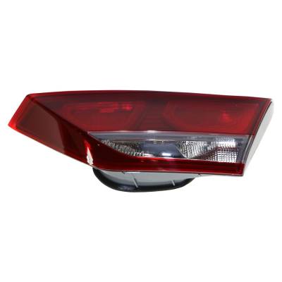 Tail Light Assembly Right Passenger Side Compatible With 2017-2018 Hyundai Elantra Value Edition Se