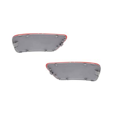 Rareelectrical - New Pair Of Reflector Lights Compatible With Jeep Grand Cherokee 11-16 57010720Ac Ch1185100 - Image 2