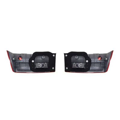 Rareelectrical - New Pair Of Inner Tail Lights Compatible With Honda Accord Sedan 34151-Sda-A01 34156Sdaa01 - Image 2