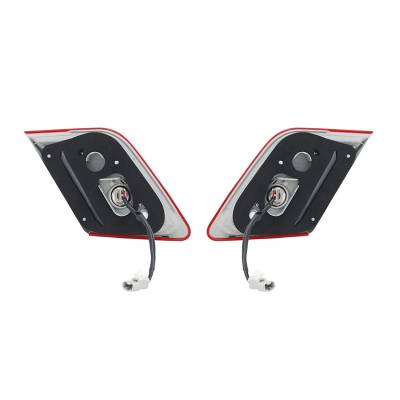 Rareelectrical - New Inner Set Of 2 Tail Lights Compatible With Toyota Camry 2010-2011 To2802104 81580-06230 - Image 2