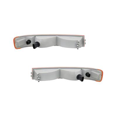 Rareelectrical - New Pair Of Side Marker Lights Compatible With Gmc Savana 3500 2003-16 4500 09-16 23284115 23284114 - Image 2