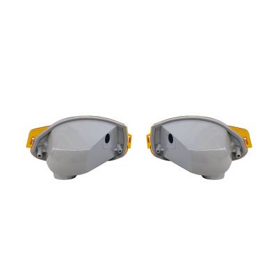 Rareelectrical - New Pair Of Turn Signal Lights Compatible With Buick Lesabre 2000-2005 Gm2530122 10386586 Gm2531122 - Image 2