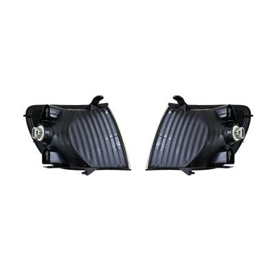 Rareelectrical - New Pair Of Turn Signal Light Compatible With Toyota Sienna 2001-2003 8151008020 To2531138 - Image 2