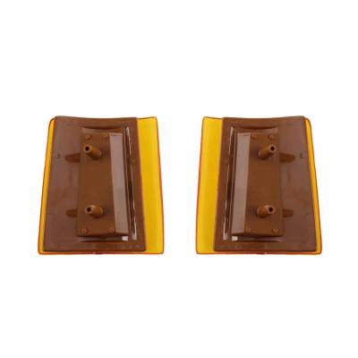 Rareelectrical - New Side Marker Light Pair Of Two Compatible With Chevrolet C1500 C2500 Suburban 5977464 5977463 - Image 2
