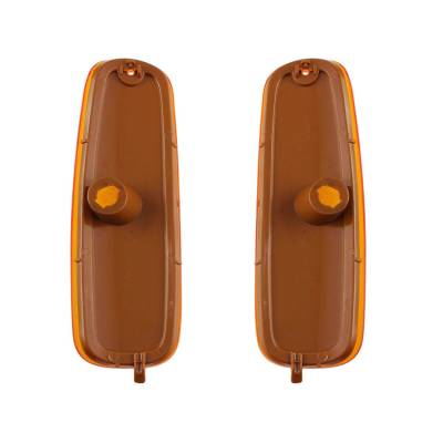 Rareelectrical - New Pair Side Marker Lights Compatible With Chevrolet Express 2500 96-02 5977276 Gm2551152 5977275 - Image 2