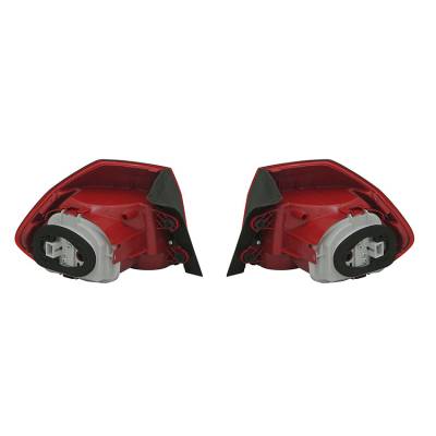Rareelectrical - New Left And Right Outer Tail Light Compatible With Volkswagen Passat 2012-15 Vw2805108 Vw2804108 - Image 2