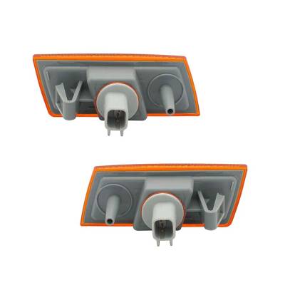 Rareelectrical - New Pair Of Side Marker Light Compatible With Chrysler 300 2005-09 2010 4805860Aa 4805861Aa - Image 2