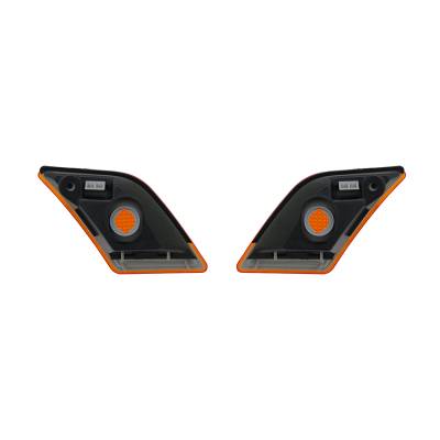 Rareelectrical - New Pair Of Side Marker Lights Compatible With Mercedes Benz C180 C63 Amg Coupe 2048200221 - Image 2
