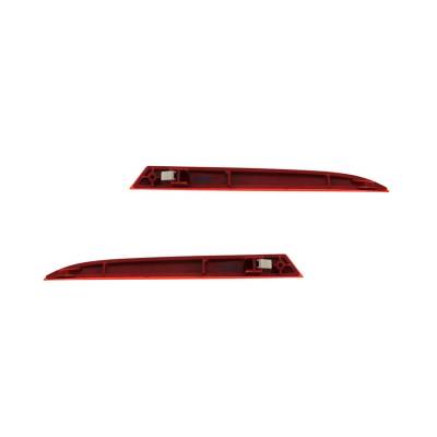 Rareelectrical - New Pair Of Reflector Lights Compatible With Honda Accord 2013-2015 33505-T2a-A01 33555T2aa01 - Image 2