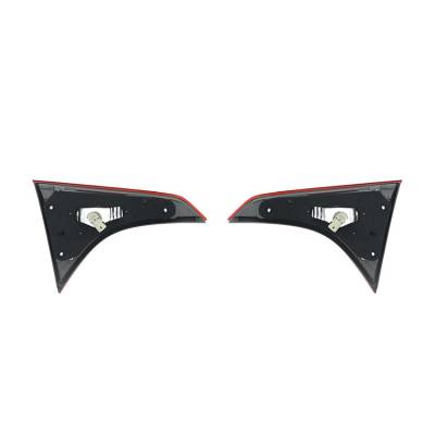 Rareelectrical - New Pair Of Inner Tail Lights Compatible With Toyota Corolla 2014-16 To2802114 81580-02510 - Image 2