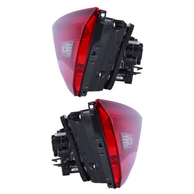 Rareelectrical - New Pair Of Inner Tail Lights Compatible With Audi A3 2015-2016 8V5-945-094-J Au2803116 Au2802116 - Image 6