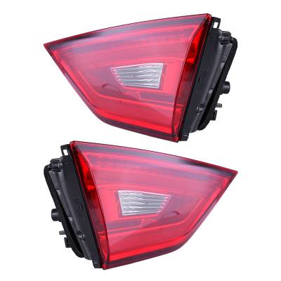 Rareelectrical - New Pair Of Inner Tail Lights Compatible With Audi A3 2015-2016 8V5-945-094-J Au2803116 Au2802116 - Image 7