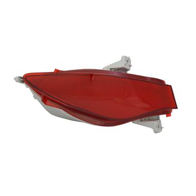 Reflector Light Left Driver Side Compatible With 2010-2012 Mazda Cx-7 OEM Eh44-51-660 Eh4451660