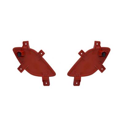 Rareelectrical - New Pair Of Reflector Lights Compatible With Hyundai Elantra Gt 13-14 92406-A5100 92405A5100 - Image 2