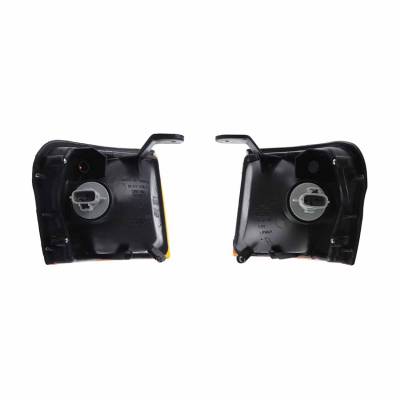 Rareelectrical - New Pair Of Turn Signal Lights Compatible With Toyota Tercel 1995-97 81510-16220 8152016220 - Image 2