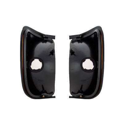 Rareelectrical - New Pair Of Side Marker Lights Compatible With Ford E-350 Econoline Club Wagon Fo2521122 Fo2520122 - Image 2