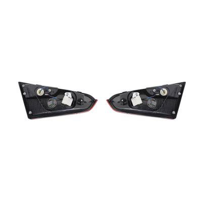 Rareelectrical - New Inner Tail Light Pair Compatible With Kia Forte Sedan 2014-16 92404-A7000 92403A7000 92404A7000 - Image 2