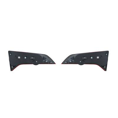 Rareelectrical - New Pair Of Inner Tail Lights Compatible With Acura Rdx 2016-2017 34150-Tx4-A51 34155Tx4a51 - Image 2