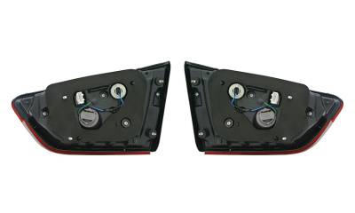 Rareelectrical - New Pair Of Tail Light Compatible With Kia Optima 2014-2015 924034C500 92404 92403 4C500 92404-4C500 - Image 2