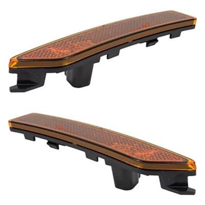 Rareelectrical - New Pair Of Daytime Running Lights Compatible With Lincoln Mkc Mkz Nautilus Corsair 2015-2023 By - Image 4