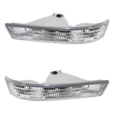 Rareelectrical - New Pair Of Daytime Running Lights Compatible With Chevrolet Gmc Astro Safari 4.3L 1995-2005 By Part - Image 4