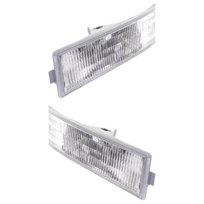Rareelectrical - New Pair Of Daytime Running Lights Compatible With Chevrolet Gmc Astro Safari 4.3L 1995-2005 By Part - Image 5