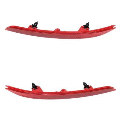 Rareelectrical - Rear Reflector Assembly Right Left Pair Compatible With 2016-2017 Honda Accord Sport Special Edition - Image 4